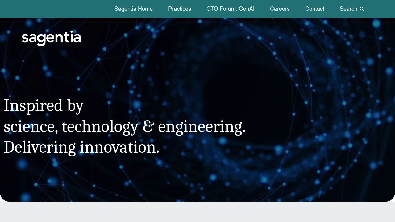 Screenshot of Sagentia Regulatory website