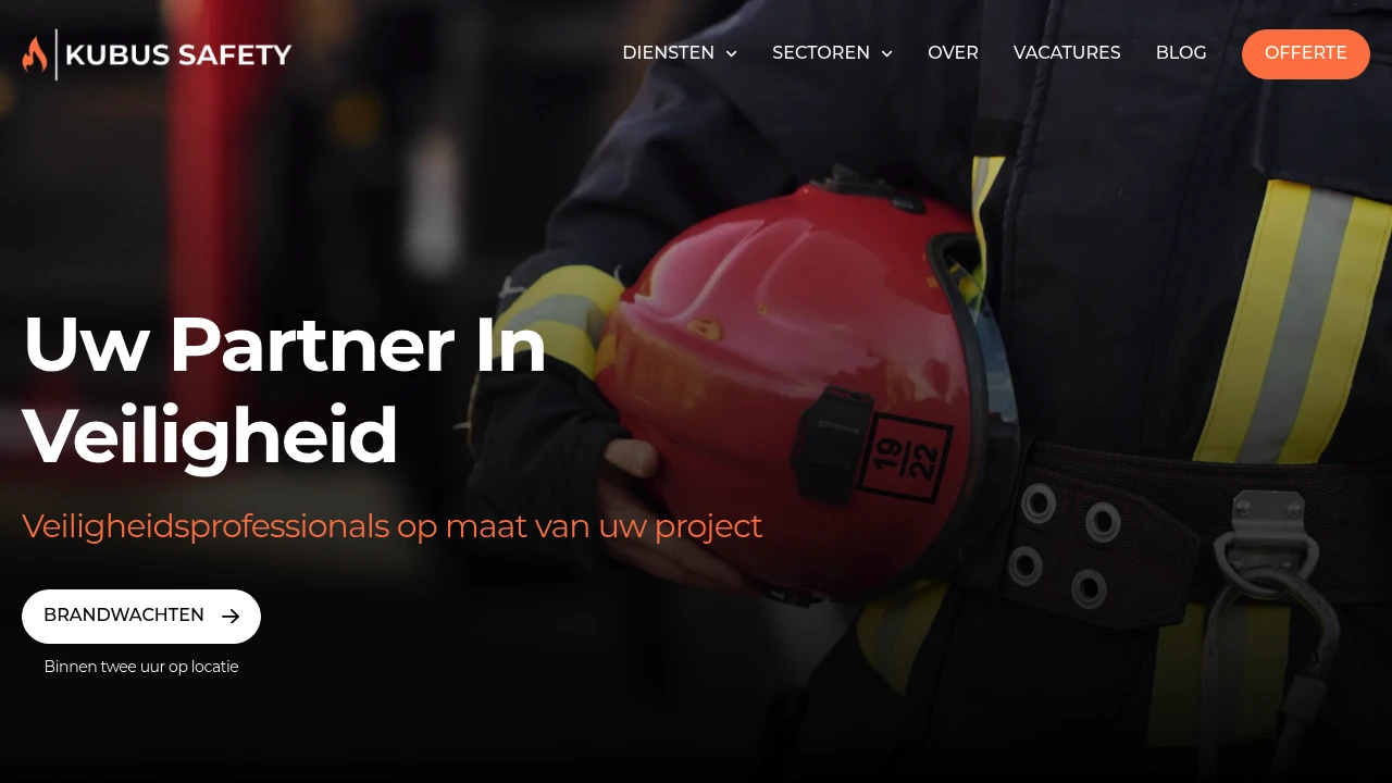 Screenshot of Kubus Safety website